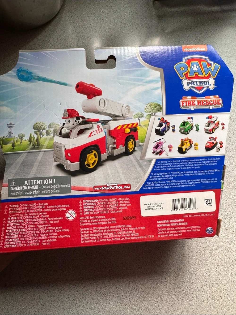 Paw Patrol Fire Rescue Marshall